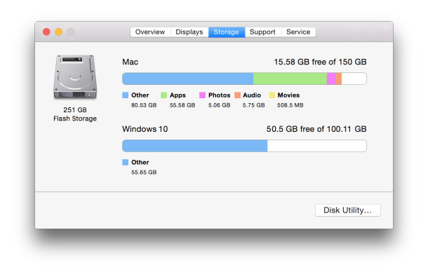 clean mac storage